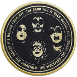 Kiss Hailing from NYC Iron On Patch