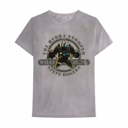 Marvel Comics Unisex Adult What If Hydra Stomper T-Shirt - S, Grey