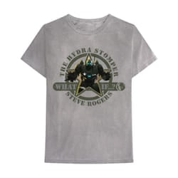 Marvel Comics Unisex Adult What If Hydra Stomper T-Shirt - S, Grey