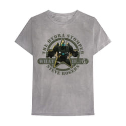 Marvel Comics Unisex Adult What If Hydra Stomper T-Shirt - XL, Grey