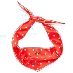 Joules Hello Polka Dot Dog Scarf