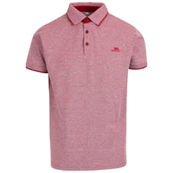 Trespass Mens Skate Polo Shirt - XL, Merlot