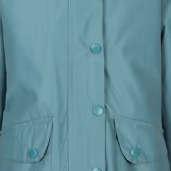 Trespass Girls Drizzling Waterproof Jacket - 5-6 Years, Spruce Green