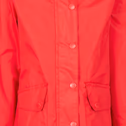 Trespass Girls Drizzling Waterproof Jacket - 5-6 Years, Red