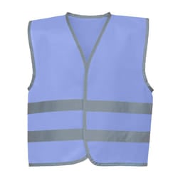 Yoko Childrens/Kids Hi-Vis Two Band Waistcoat - L, Sky Blue