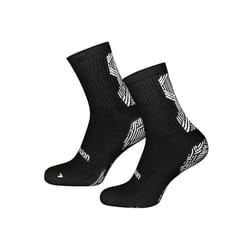 Precision Childrens/Kids Origin.0 Gripped Anti-Slip Sports Socks - 3 UK-5 UK, Black/White