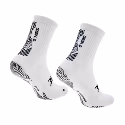 Precision Childrens/Kids Origin.0 Gripped Anti-Slip Sports Socks - 3 UK-5 UK, White/Black