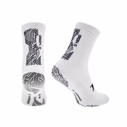 Precision Childrens/Kids Origin.0 Gripped Anti-Slip Sports Socks - 3 UK-5 UK, White/Black