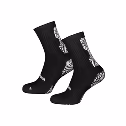 Precision Unisex Adult Origin.0 Gripped Anti-Slip Sports Socks - 9 UK-12 UK, Black/White