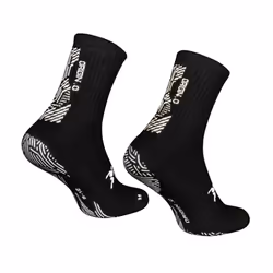 Precision Unisex Adult Origin.0 Gripped Anti-Slip Sports Socks - 9 UK-12 UK, Black/White