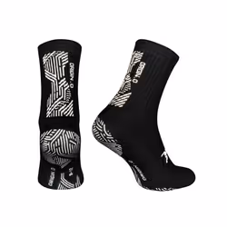 Precision Unisex Adult Origin.0 Gripped Anti-Slip Sports Socks - 9 UK-12 UK, Black/White