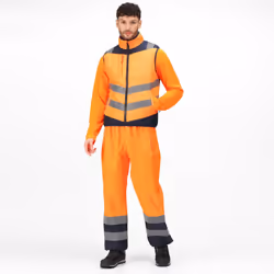 Regatta Professional Mens Baffled High-Vis Body Warmer