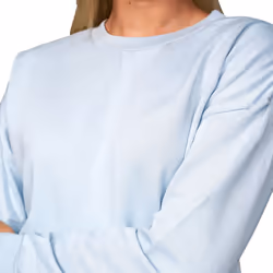 Juice Womens/Ladies Catalina Crew Neck Crop Sweatshirt - L, Dusty Blue