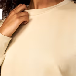 Juice Womens/Ladies Catalina Crew Neck Crop Sweatshirt - M, Stone