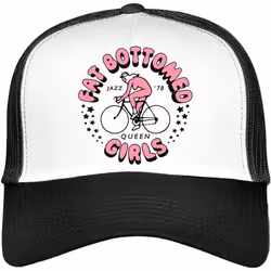 Queen Unisex Adult Fat Bottomed Girls Mesh Panel Baseball Cap