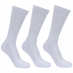 Trespass Unisex Adult Sportsmen Ribbed Cuff Crew Socks (Pack of 3)