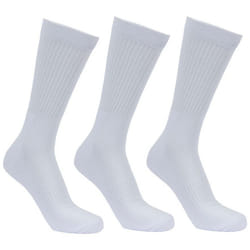 Trespass Unisex Adult Sportsmen Ribbed Cuff Crew Socks (Pack of 3)