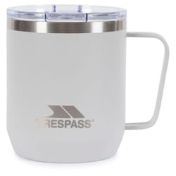 Trespass Nooper Stainless Steel Travel Mug - One Size, Platinum