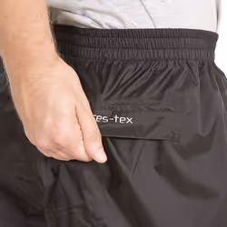 Trespass Womens/Ladies Qikpac TP75 Packaway Waterproof Trousers - XL, Black