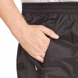 Trespass Womens/Ladies Qikpac TP75 Packaway Waterproof Trousers - XS, Black