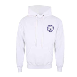 The Simpsons Unisex Adult KrustyOs Hoodie - XL, White