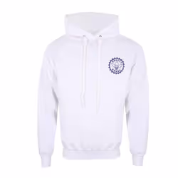 The Simpsons Unisex Adult KrustyOs Hoodie - S, White