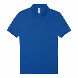 B&C Mens Polo Shirt - S, Royal Blue