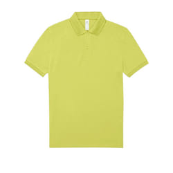 B&C Mens Polo Shirt - L, Lime