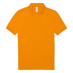 B&C Mens Polo Shirt - S, Pure Orange
