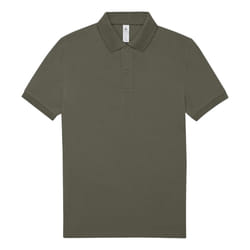 B&C Mens Polo Shirt - S, Camo Green