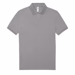 B&C Mens Polo Shirt - S, Sports Grey