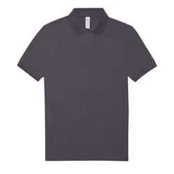 B&C Mens Polo Shirt - S, Dark Grey