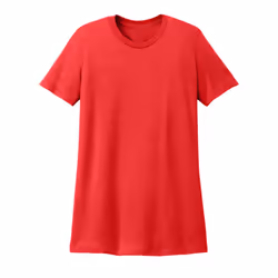 Gildan Womens/Ladies Softstyle CVC T-Shirt - XXL, Red Mist
