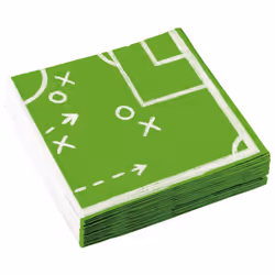 Amscan Kicker Party Disposable Napkins (Pack of 20)