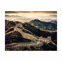 Pyramid International Great Wall Of China Print - 50cm x 40cm, Multicoloured