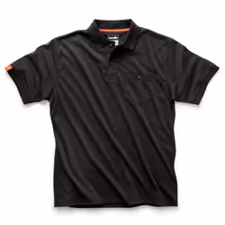 Scruffs Mens Polo Shirt - XS, Black