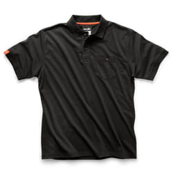 Scruffs Mens Polo Shirt - XS, Black