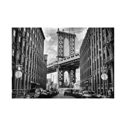Pyramid International In America Print - 50cm x 40cm, Grey
