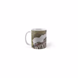 Pyramid International Steam Train On Glenfinnan Viaduct Mug