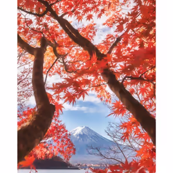 Pyramid International Mount Fuji Canvas Print