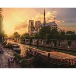 Pyramid International Cathedrale Notre-Dame De Paris Canvas Print