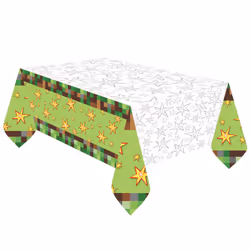 Amscan TNT Plastic Stars Party Table Cover