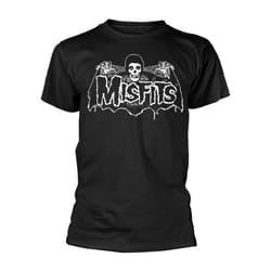 Misfits Unisex Adult Batfiend Old School T-Shirt - M, Black