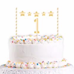 Amscan 1st Birthday Cake Topper