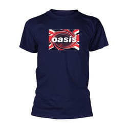 Oasis Unisex Adult Union Jack T-Shirt