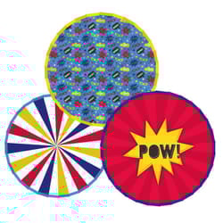 Amscan Superhero Paper Fan (Pack of 3)