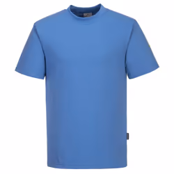 Portwest Mens Anti-Static T-Shirt - M, Hamilton Blue