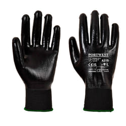 Portwest A315 All-Flex Grip Gloves - S, Black