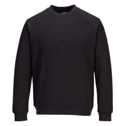 Portwest Womens/Ladies Raglan Sweatshirt - XL, Black