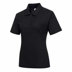 Portwest Womens/Ladies Naples Polo Shirt - M, Black
